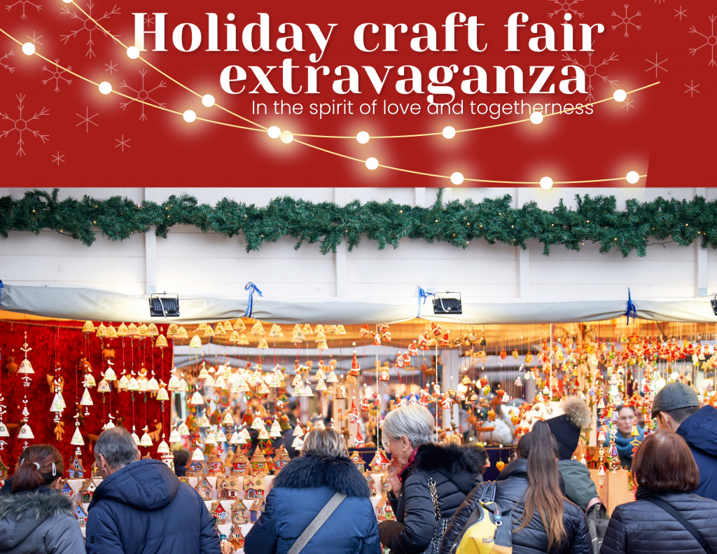 Holiday craf fair extravaganza